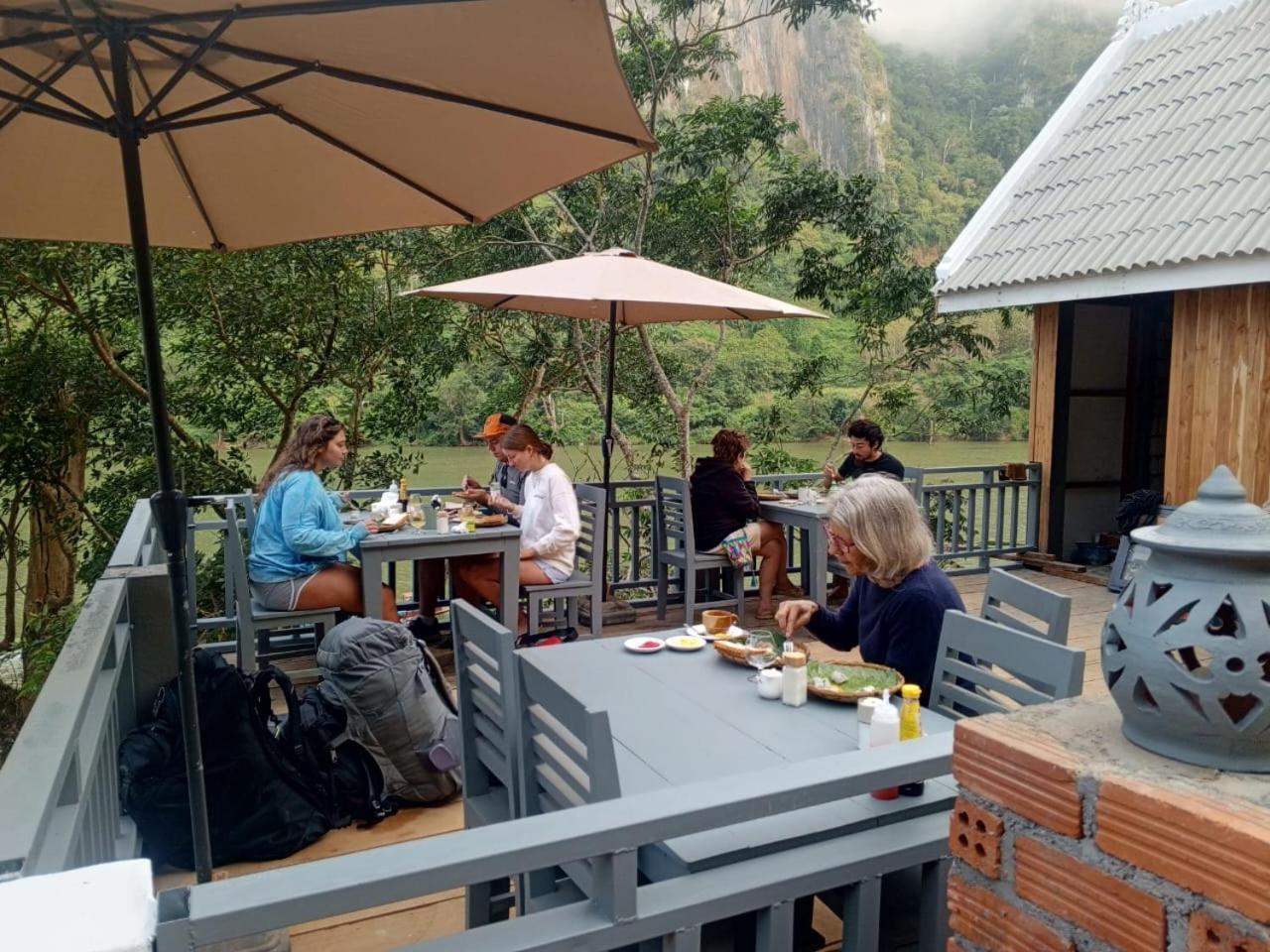 Dokchampa River View Villa Nongkhiaw Exterior foto